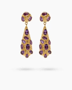 Ohrstecker mit Amethyst