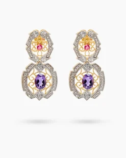 Ohrstecker mit Amethyst