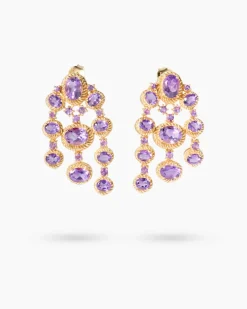 Ohrstecker mit Amethyst