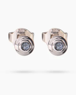 Ohrstecker mit Osmium