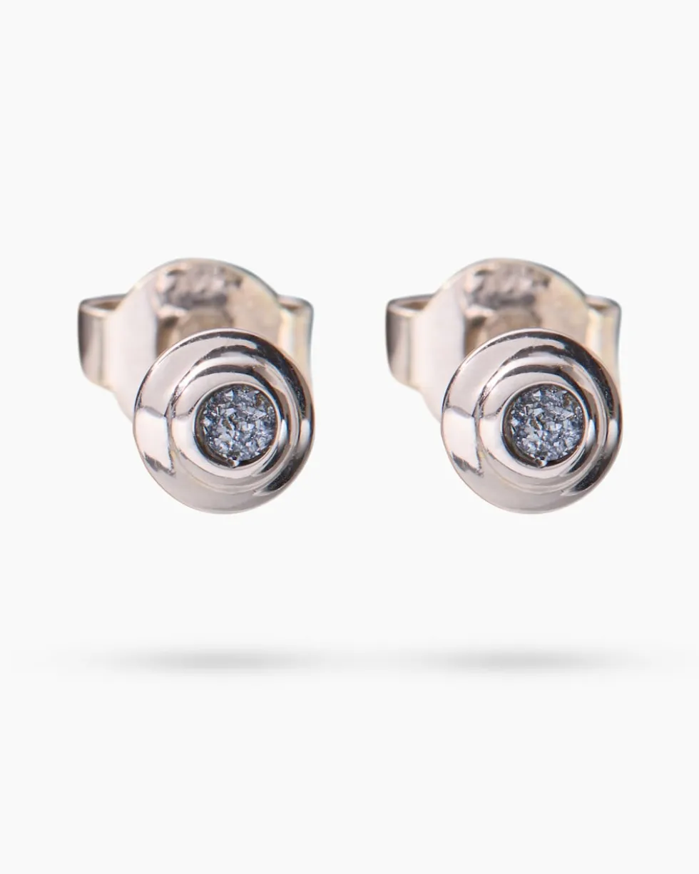 Ohrstecker mit Osmium