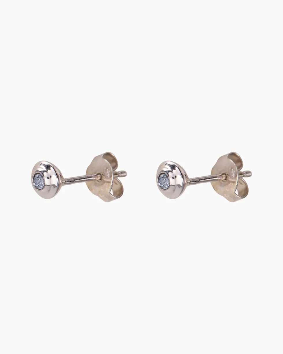 Ohrstecker mit Osmium