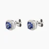 Ohrstecker mit Tansanit und Zirkon