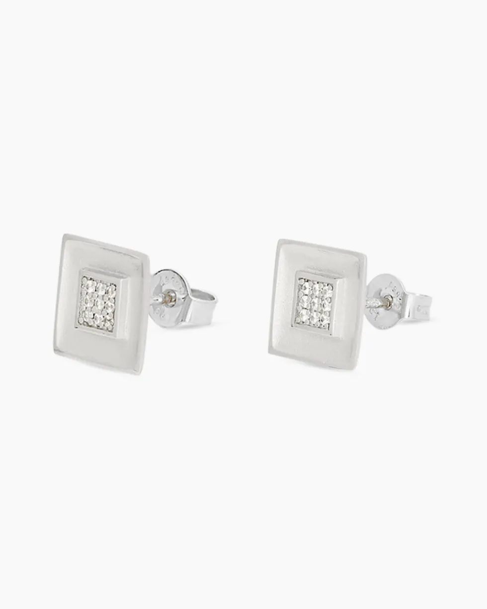 Ohrstecker mit Zirkonen