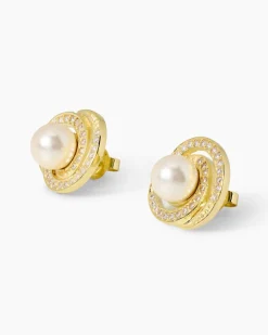 Ohrstecker MK-Perle 8,0 mm & Zirkonia