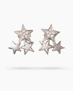 Ohrstecker "Stern" mit Zirkonia