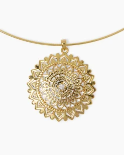 Omegareif mit Mandala-Anhänger