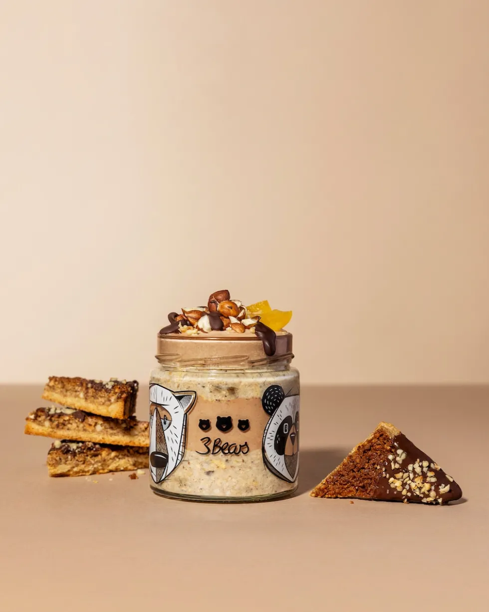 Overnight Oats 1.600 g mit Glas