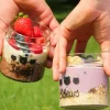 Overnight Oats im Glas, 3er-Set