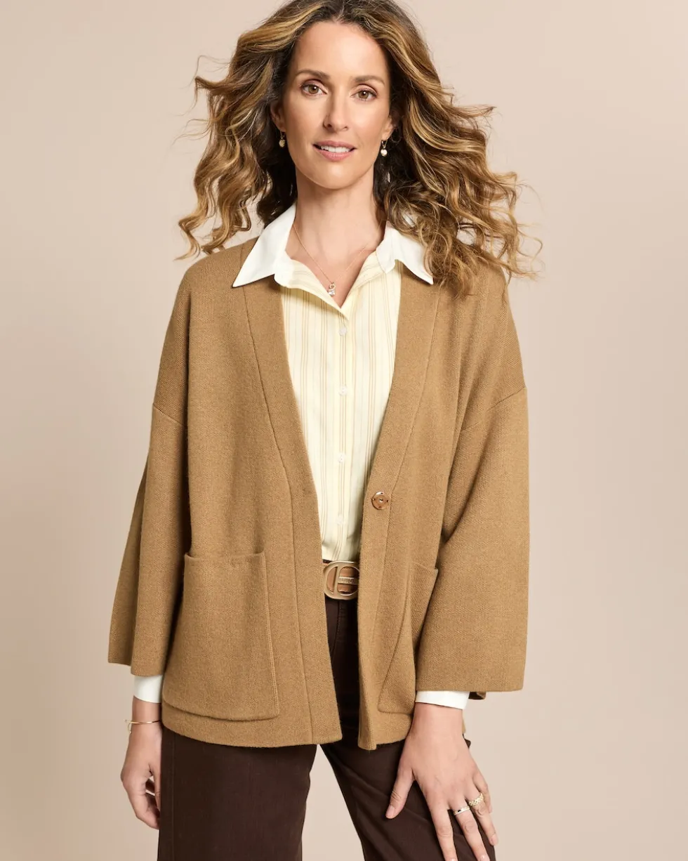 Oversize Strickcardigan