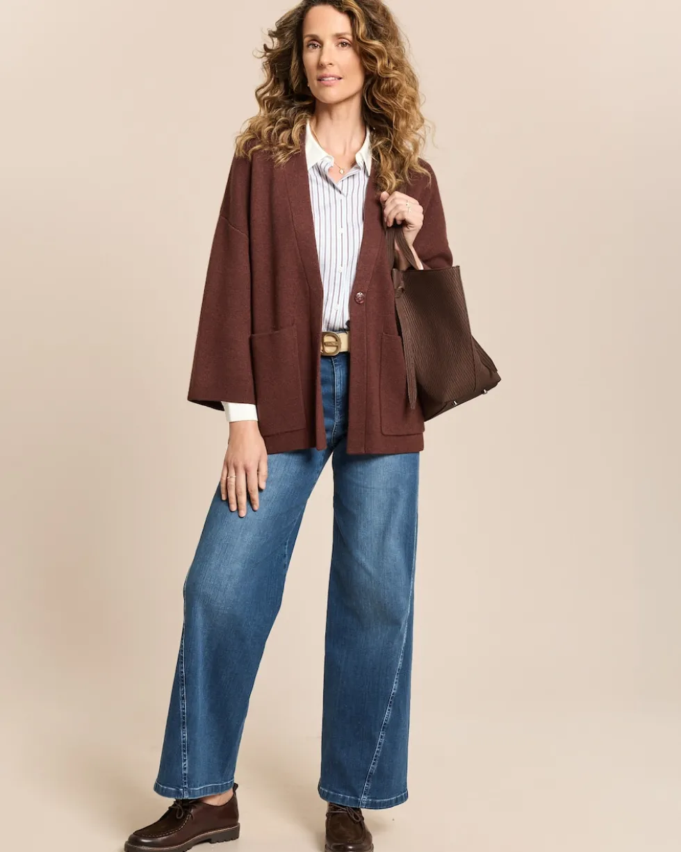 Oversize Strickcardigan