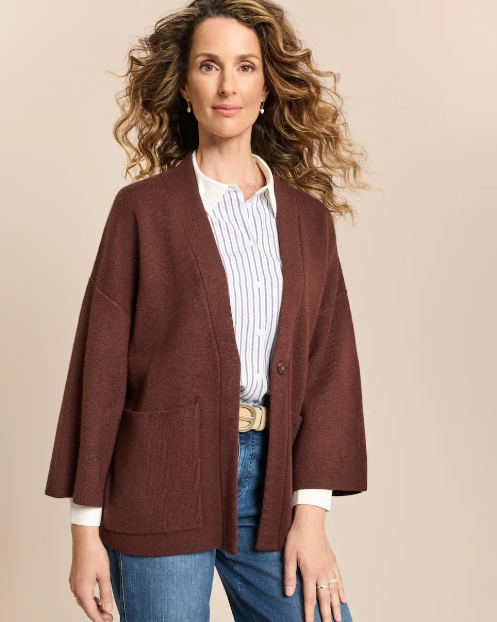 Oversize Strickcardigan