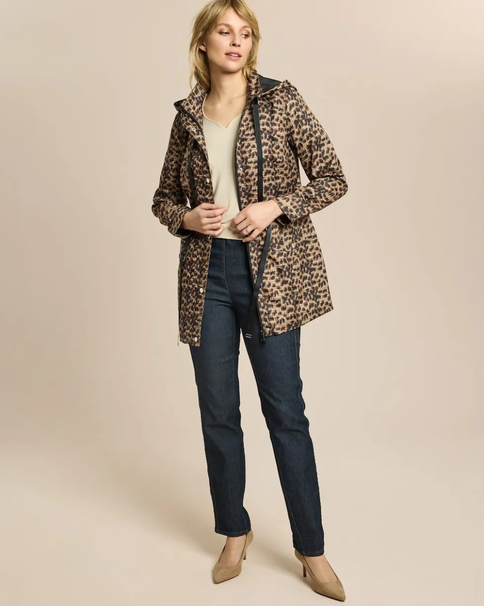 Parka mit Leodruck