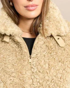 Persianer-Pelzimitat Jacke