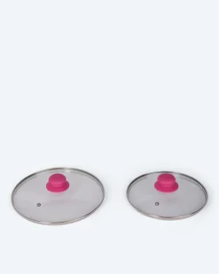 Pfanne + Glasdeckel, 2tlg.