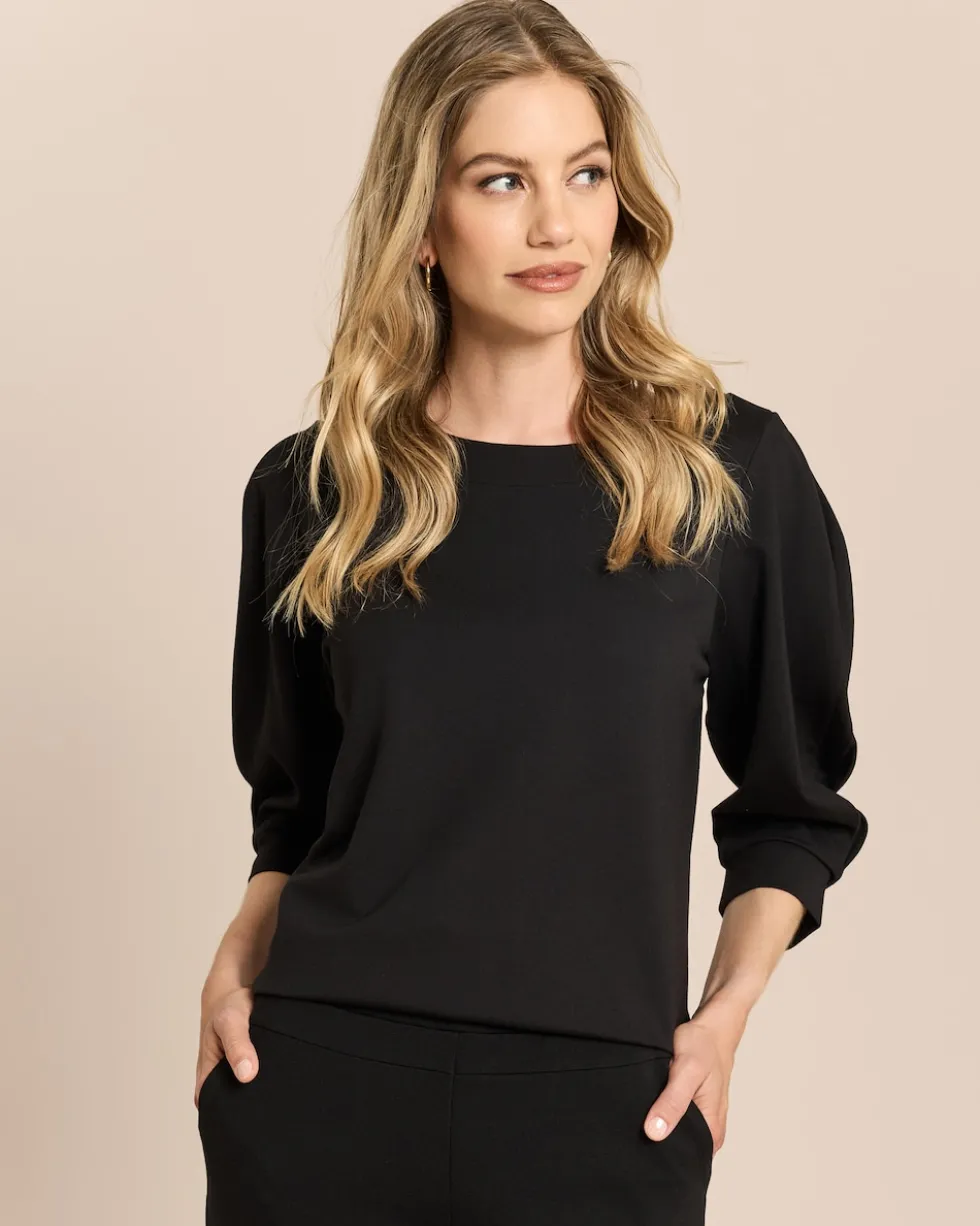 Ponte Shirt mit 3/4-Ärmel