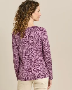 Pullover bedruckt mit Key-Hole