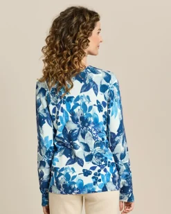 Pullover bedruckt mit Pailletten