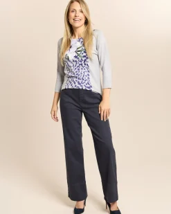 Pullover Blumen-Leo Mix