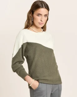 Pullover Color Blocking