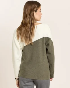 Pullover Color Blocking
