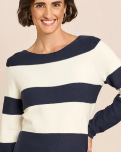 Pullover Colour-Blocking Streifen