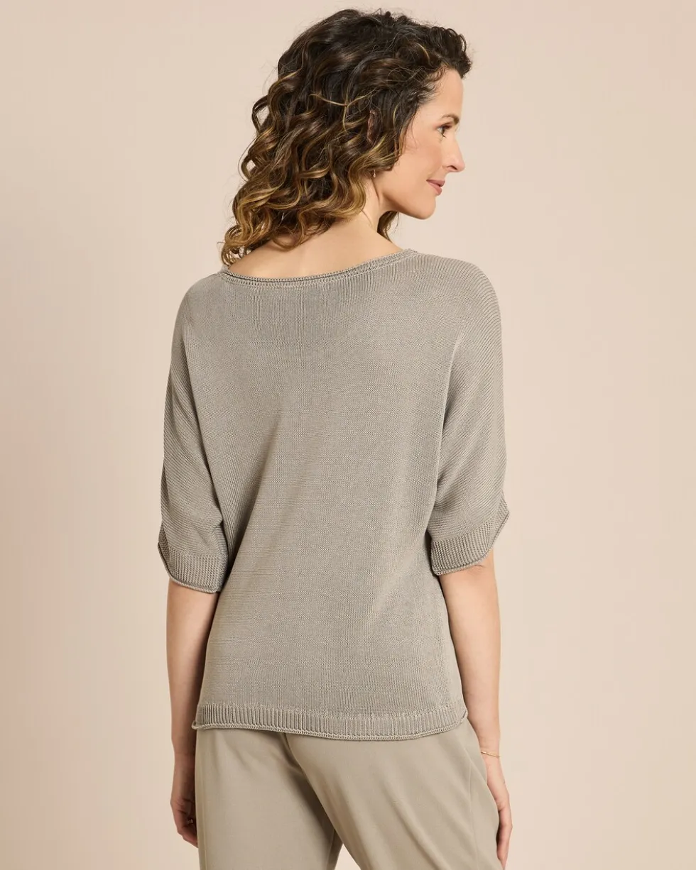 Pullover mit angeschnittenem Arm