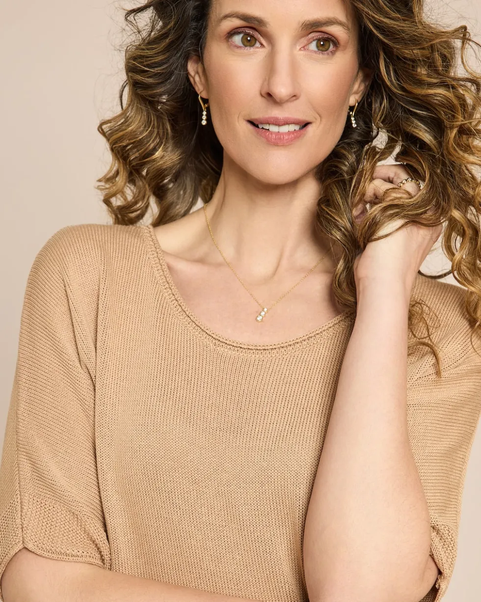 Pullover mit angeschnittenem Arm