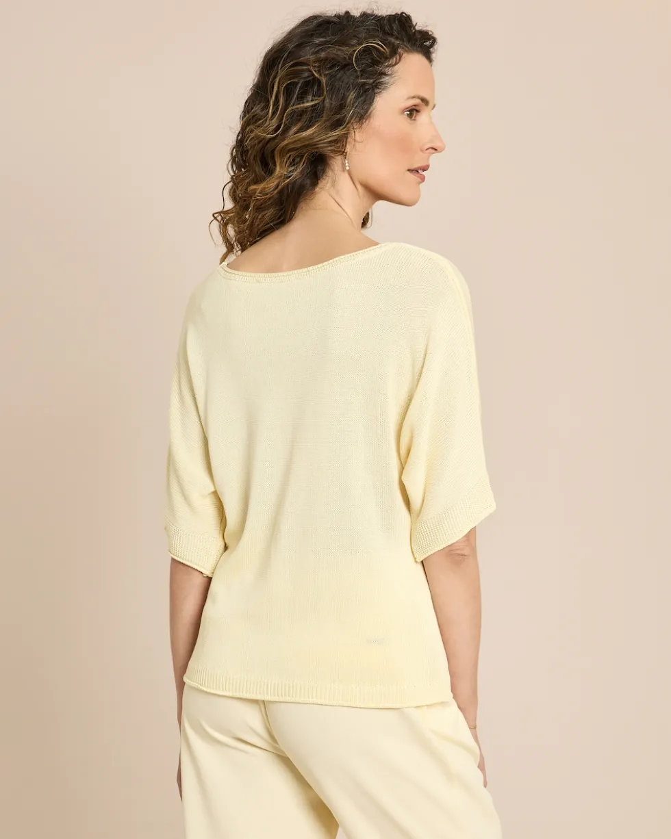 Pullover mit angeschnittenem Arm