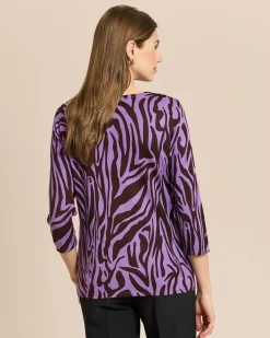 Pullover mit Animal-Druck