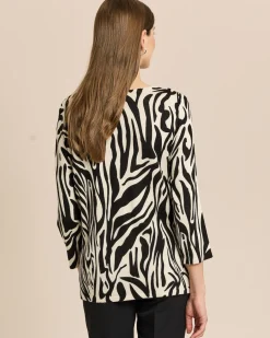 Pullover mit Animal-Druck