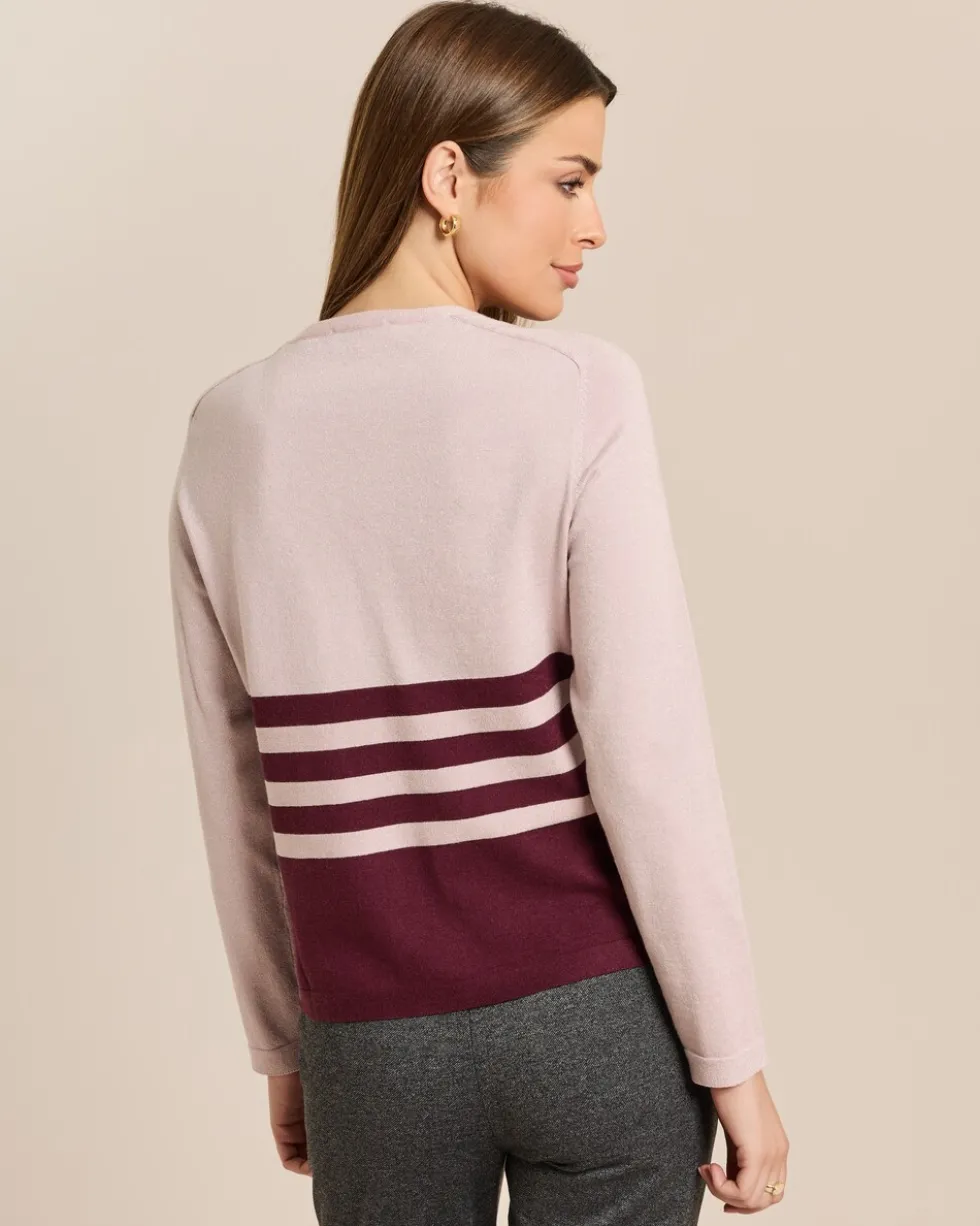 Pullover mit aufgesetzter Tasche