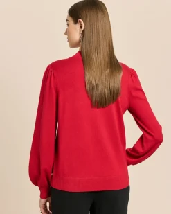 Pullover mit Ballonärmeln