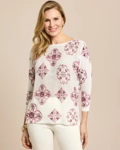 Pullover mit Druck