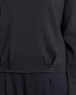 Pullover mit Falte am Saum