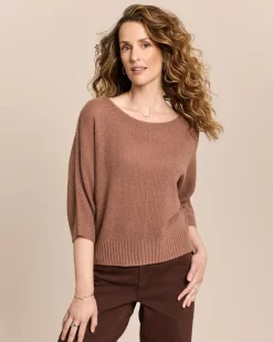 Pullover mit Fledermausarm
