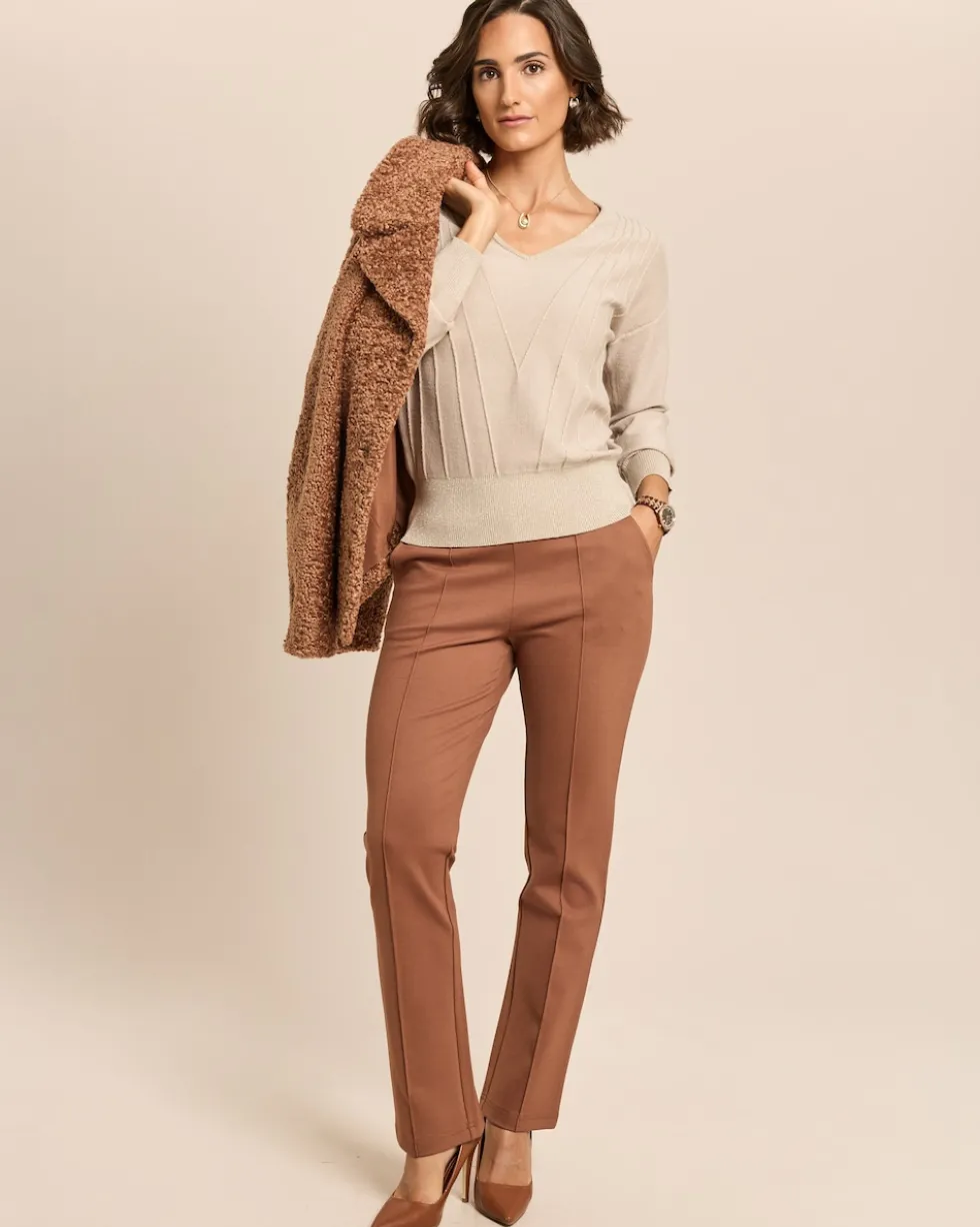 Pullover mit Glanzgarn