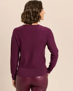 Pullover mit Glanzgarn