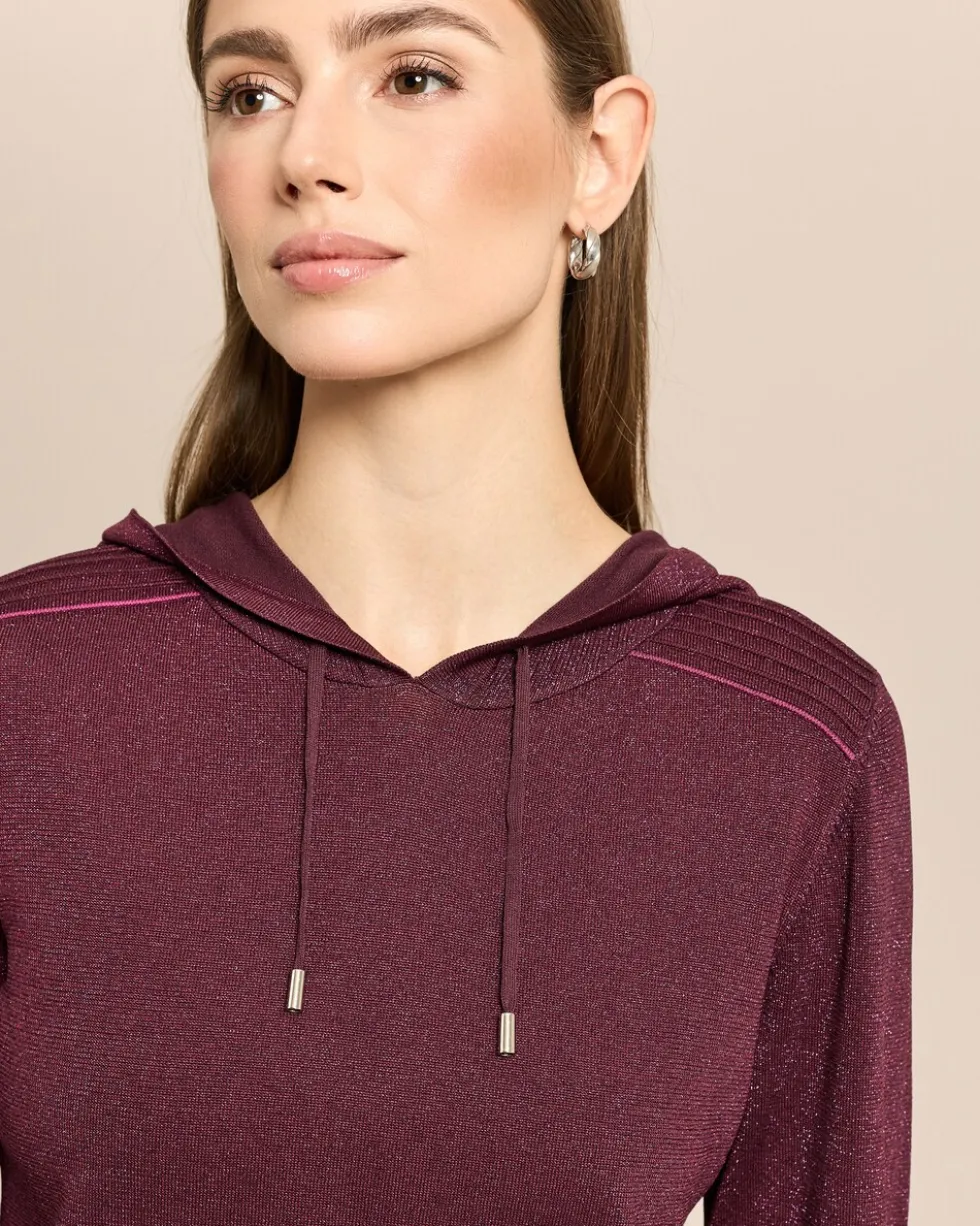 Pullover mit Glanzgarn