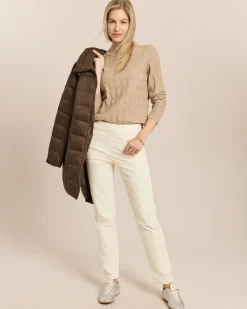 Pullover mit Jacquard-Muster Hahnentritt