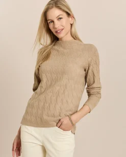 Pullover mit Jacquard-Muster Hahnentritt