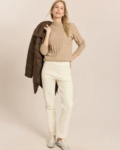 Pullover mit Jacquard-Muster Hahnentritt