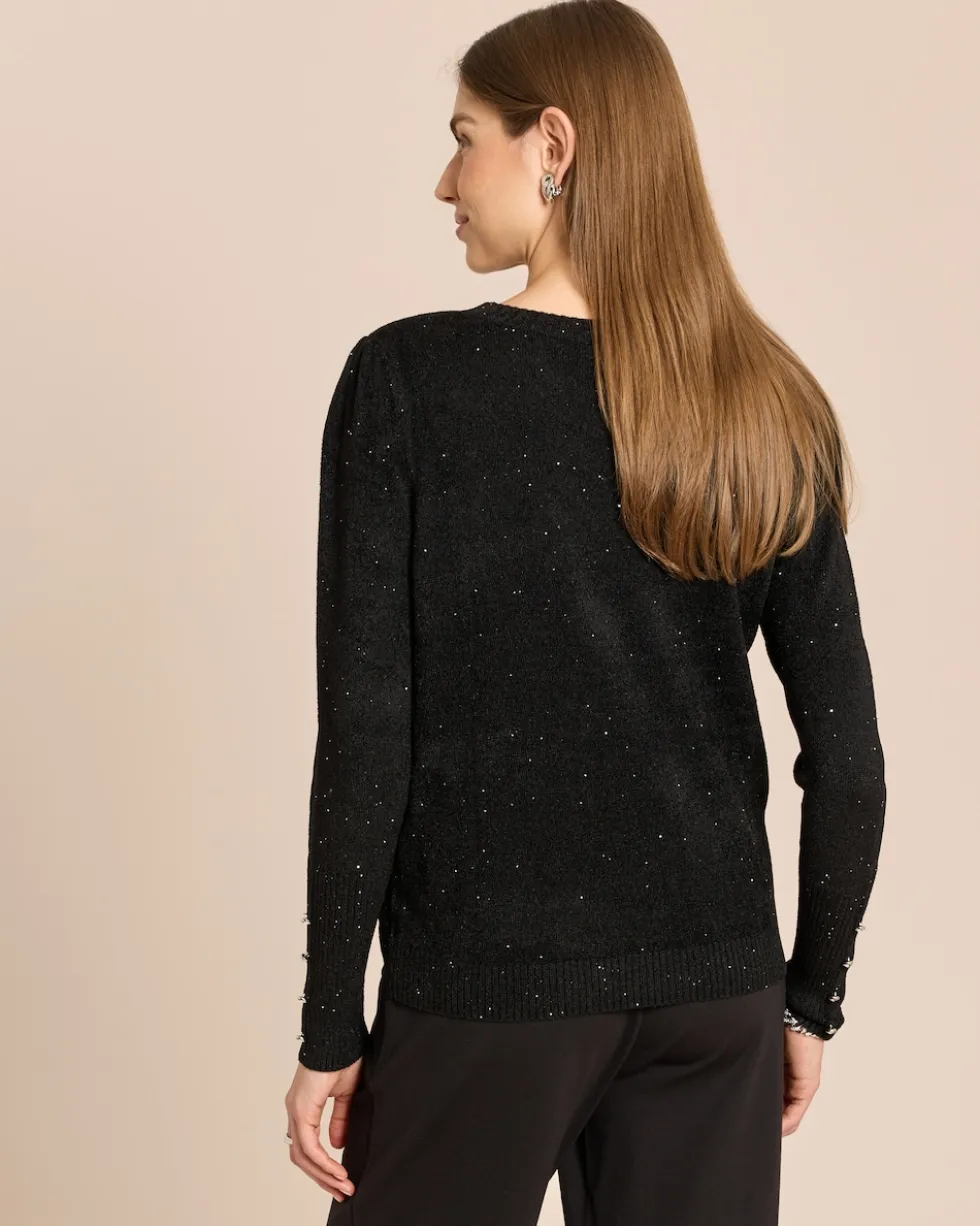 Pullover mit kleinen Pailletten