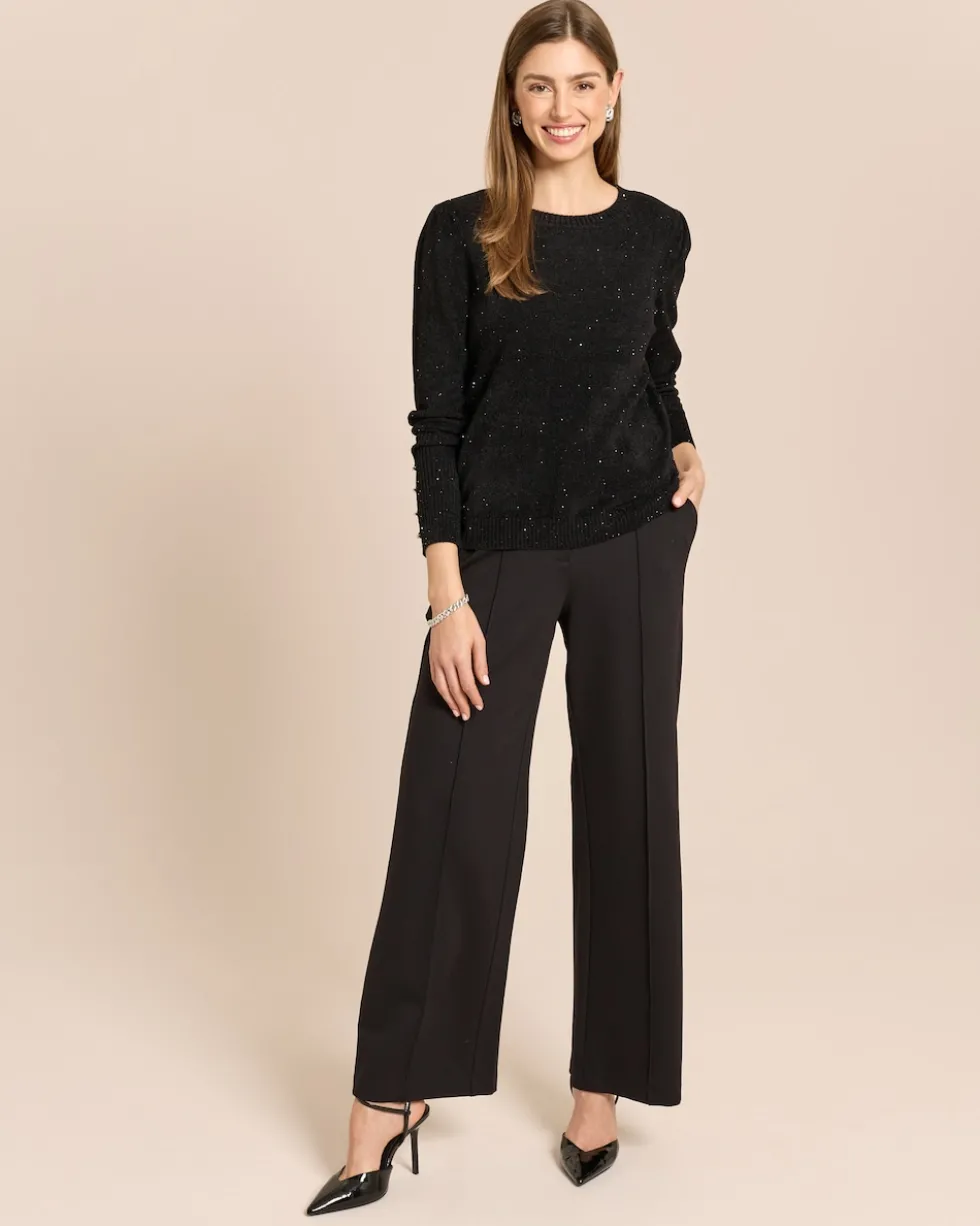 Pullover mit kleinen Pailletten