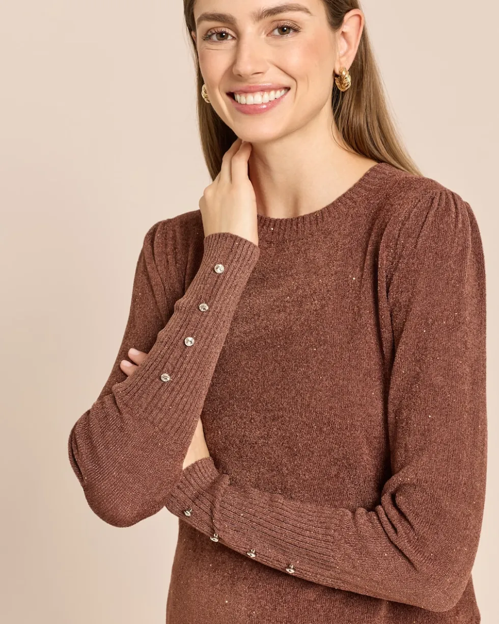 Pullover mit kleinen Pailletten