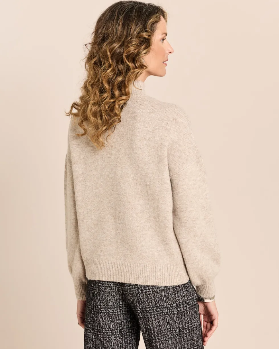 Pullover mit Knopfdetail