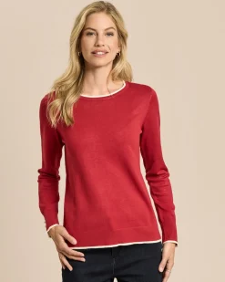Pullover mit Knöpfen in Perlen-Optik