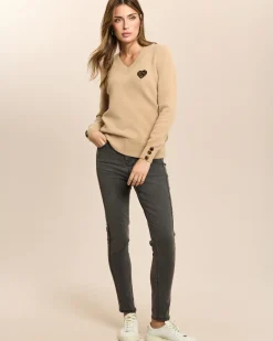 Pullover mit Leo-Herz