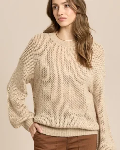 Pullover mit Lochstruktur