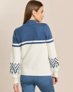 Pullover mit Norweger-Jacquard